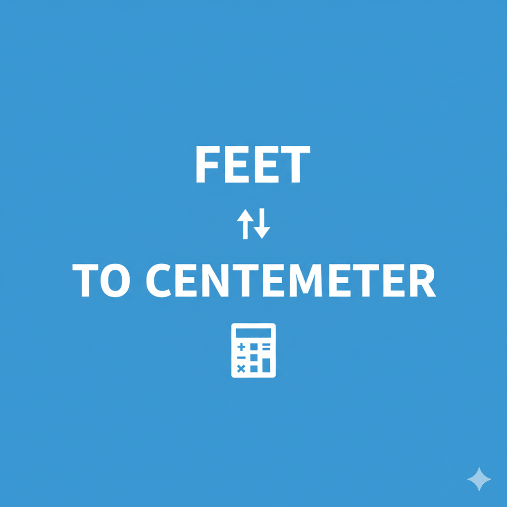 Feet to Centimeter Calculator