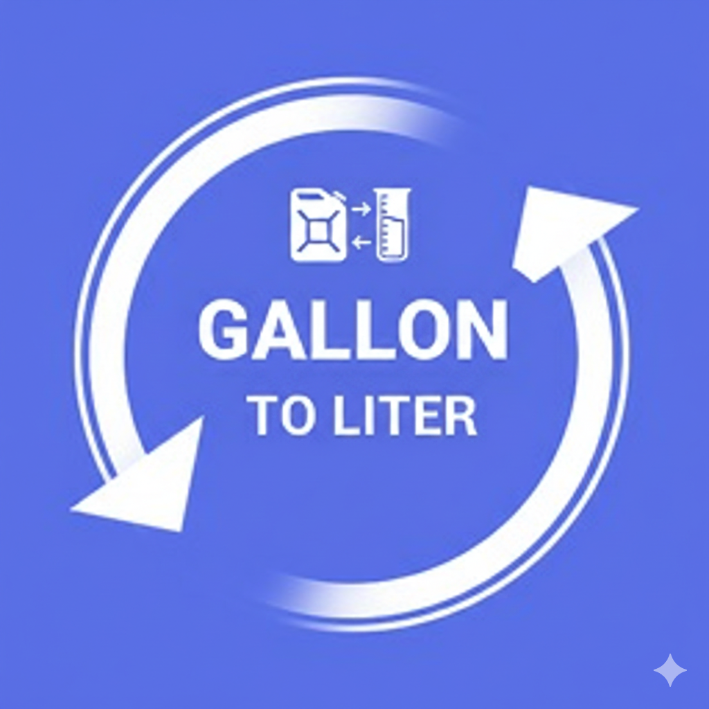 Gallon To Liter Calculator