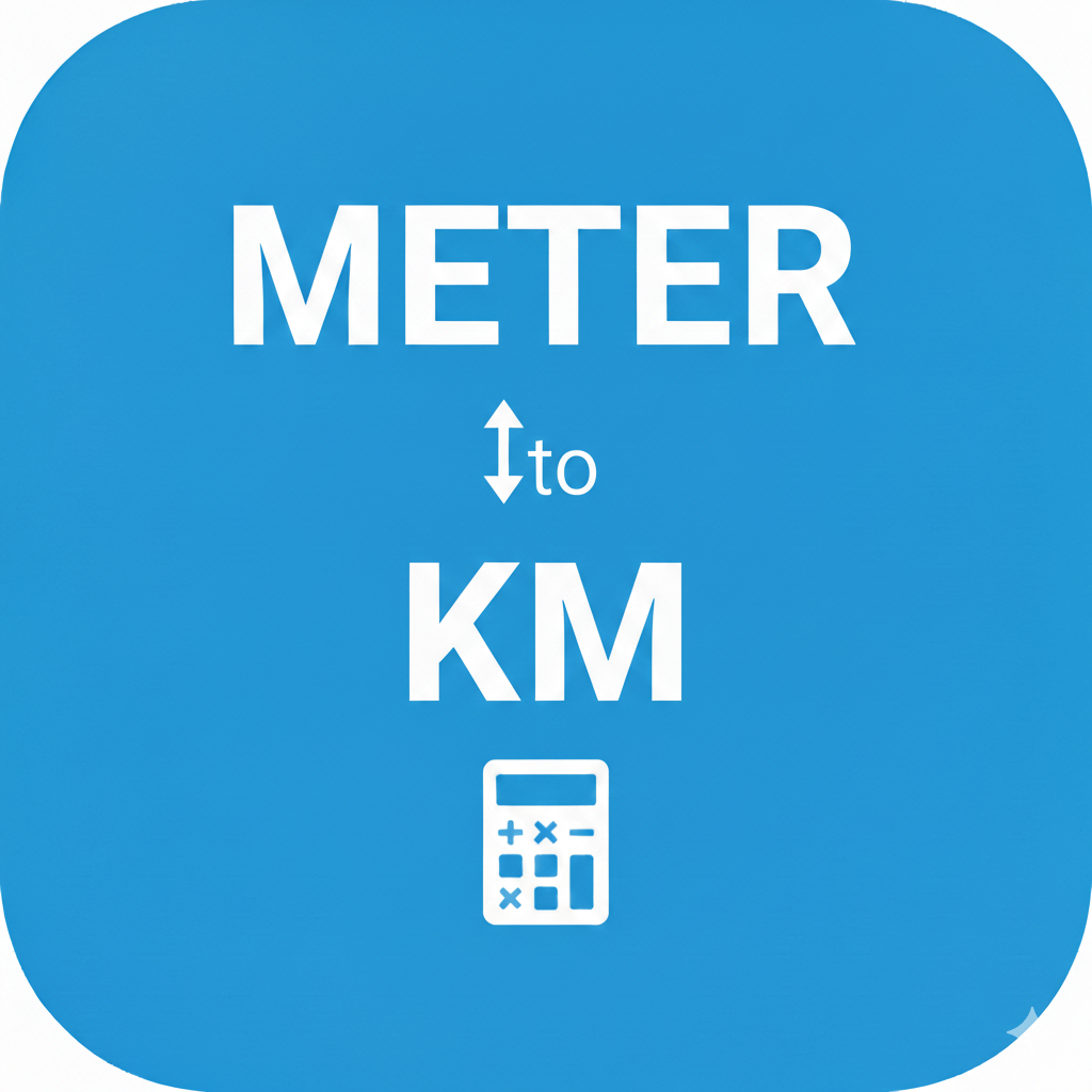 Meter to Kilometer calculator